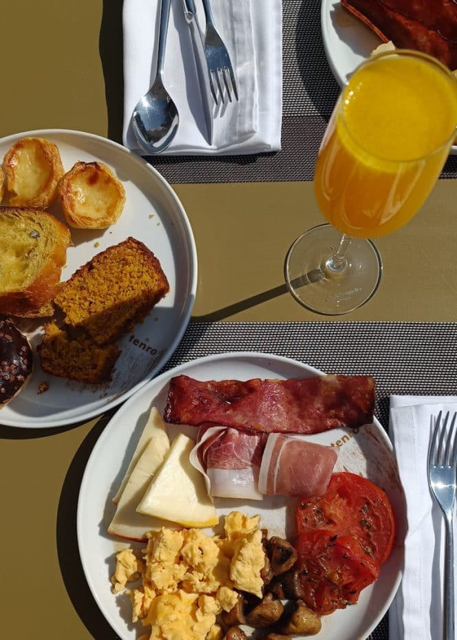 Breakfast at the Torel Avantgarde, Porto