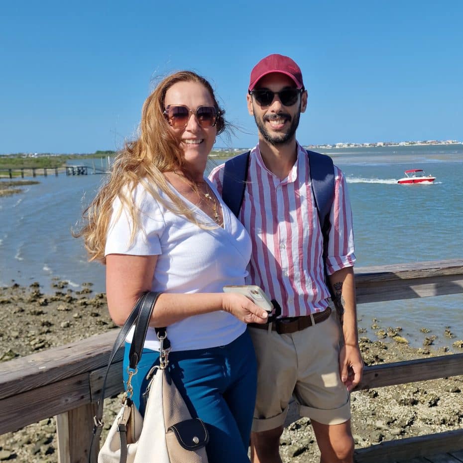 Me and my auntie in St. Augustine on our recent trip