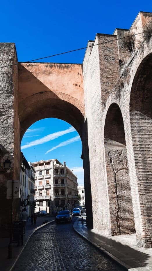 Old medieval Gate, Granada