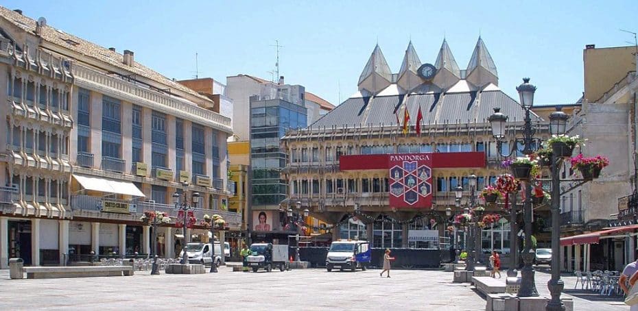 Plaza Mayor de Ciudad Real, España