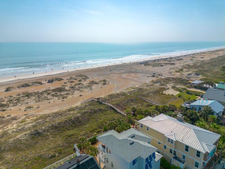 La spiaggia di St. Augustine è una delle zone migliori in cui soggiornare nella città più antica d'America.