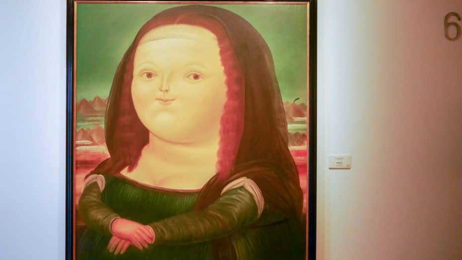 Botero's Mona Lisa