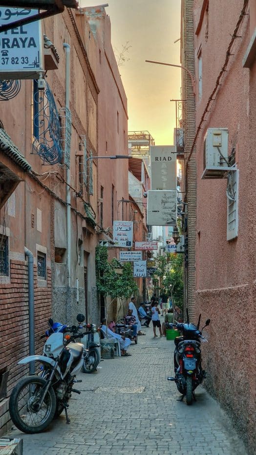 Medina alleyway