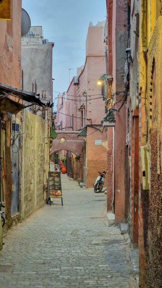 Narrow Medina street