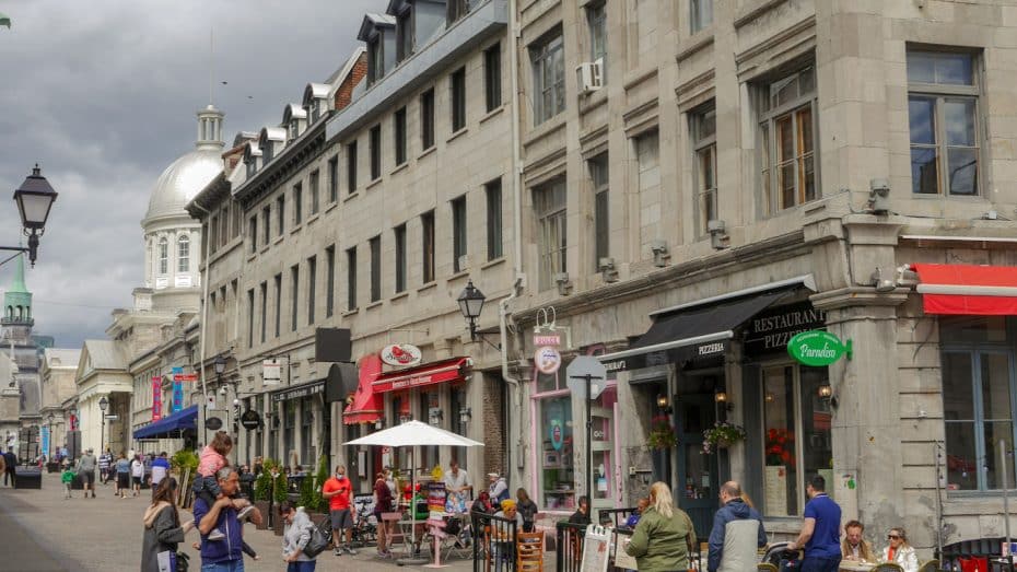 Old Montreal is home to landmarks like the Notre-Dame Basilica and the Old Port, providing a picturesque setting for shopping, dining, and culture