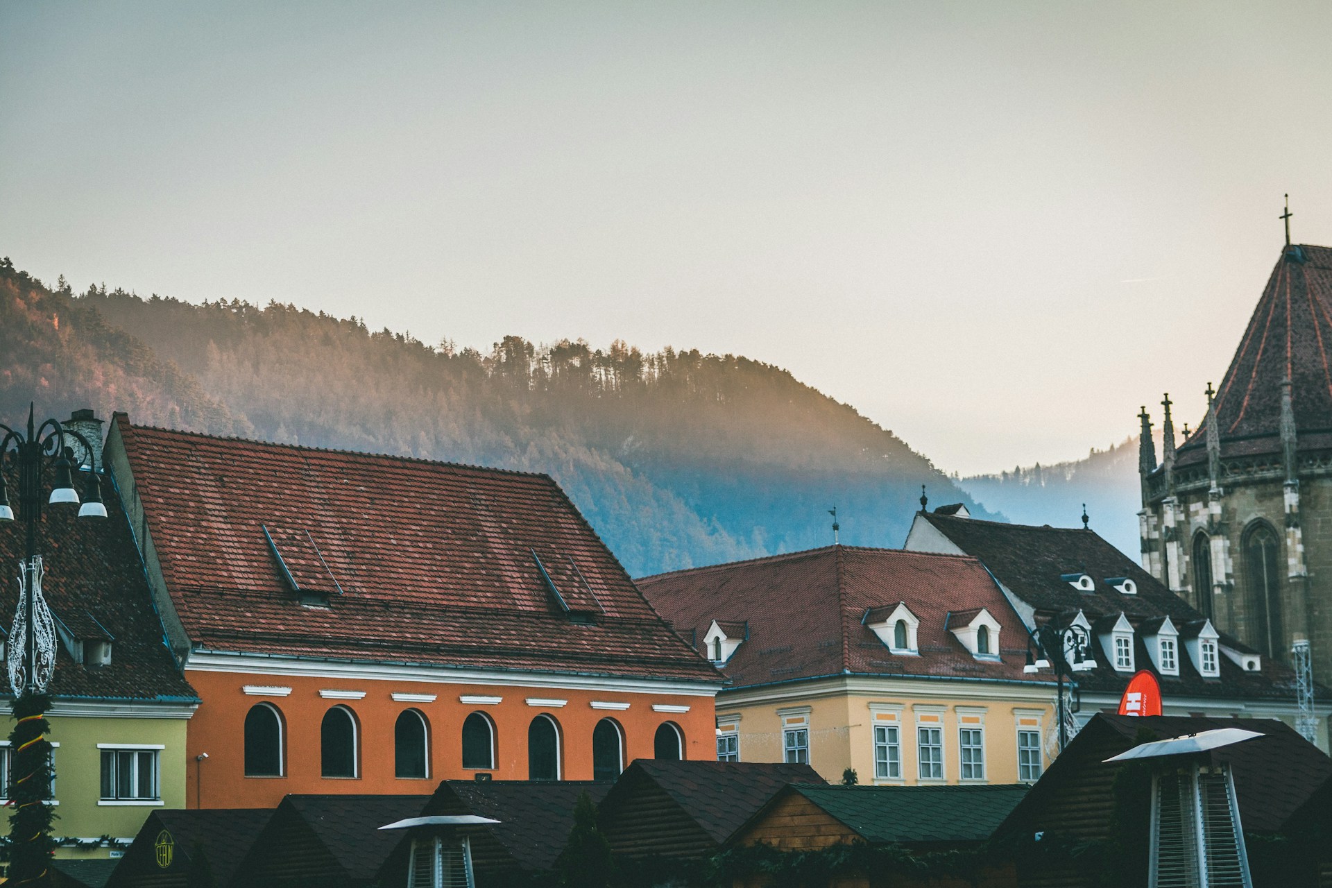 Casco antiguo de Brasov, Rumanía