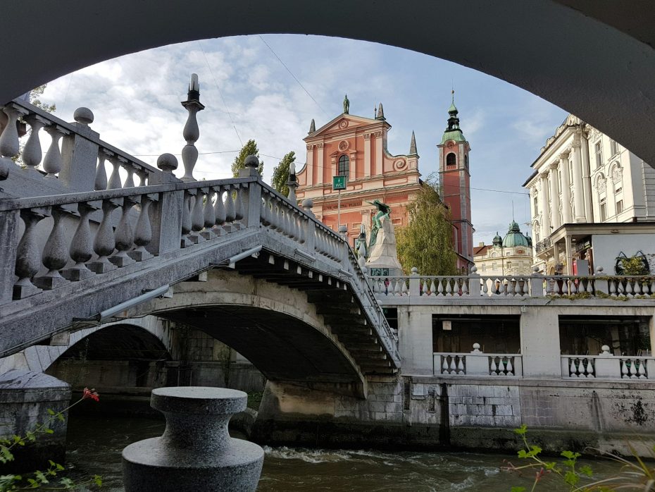 The City Center is our favorite area to stay in Ljubljana, Slovenia