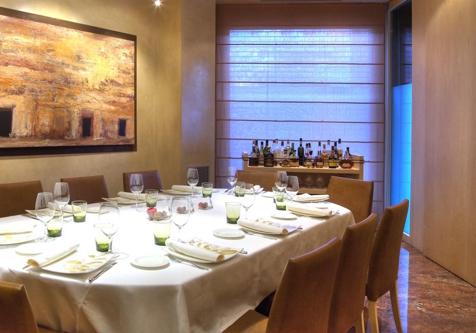 Restaurante Massana de Girona, galardonado con estrella Michelin