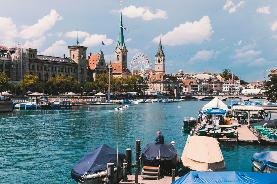 The best area to stay in Zürich is the city center