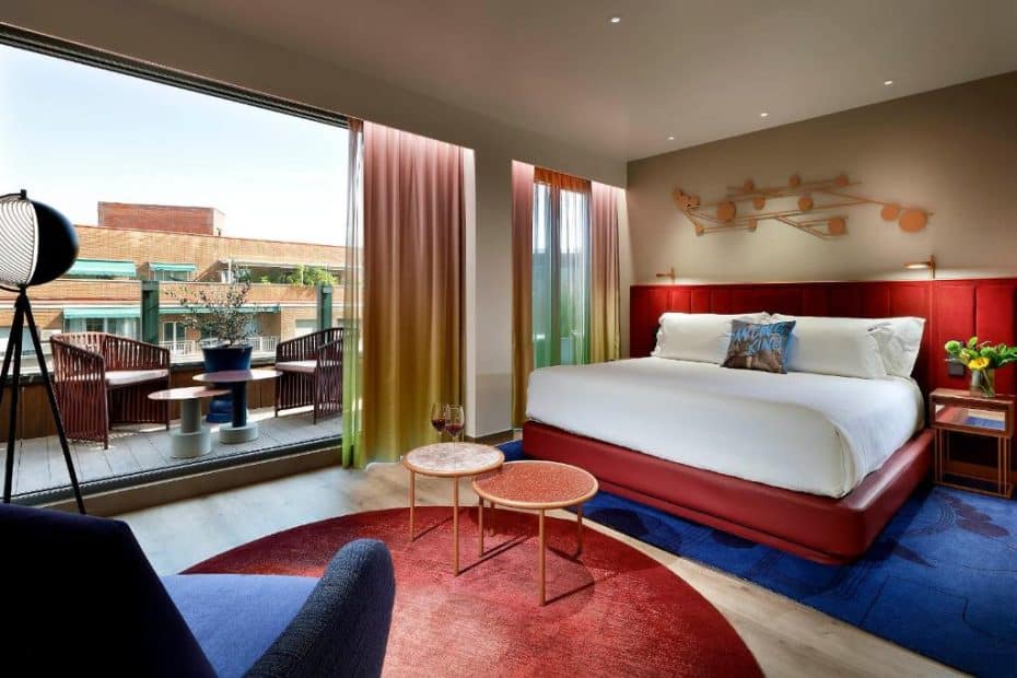 Art-inspired hotels in Madrid: Hard Rock Hotel Madrid