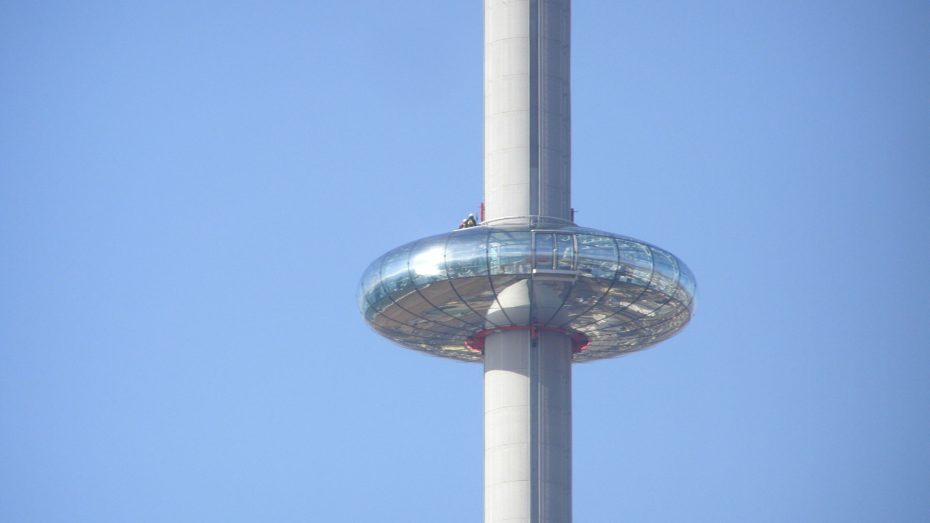 The British Airways i360 is Brighton's most popular tourist attraction