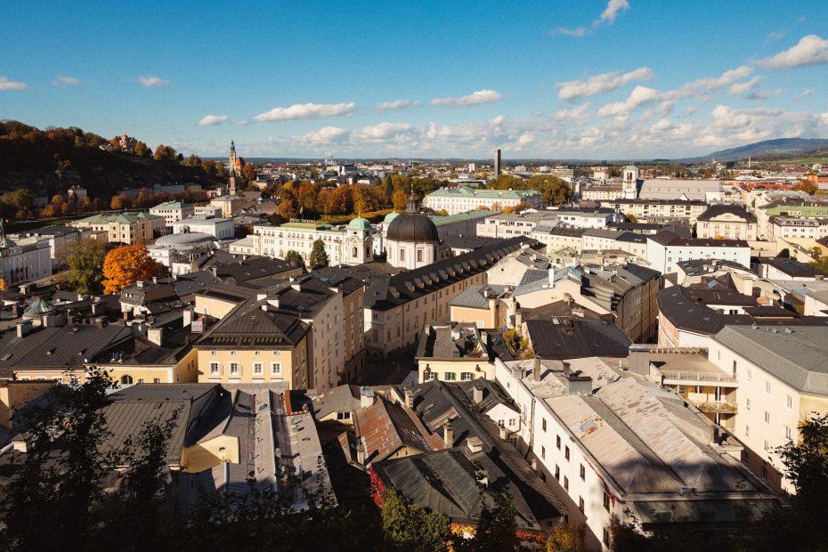 The Old Town is the best area to stay in Salzburg, Austria