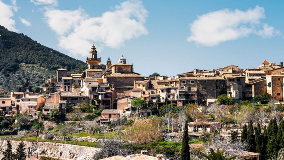 Vista de Sóller, Mallorca, España