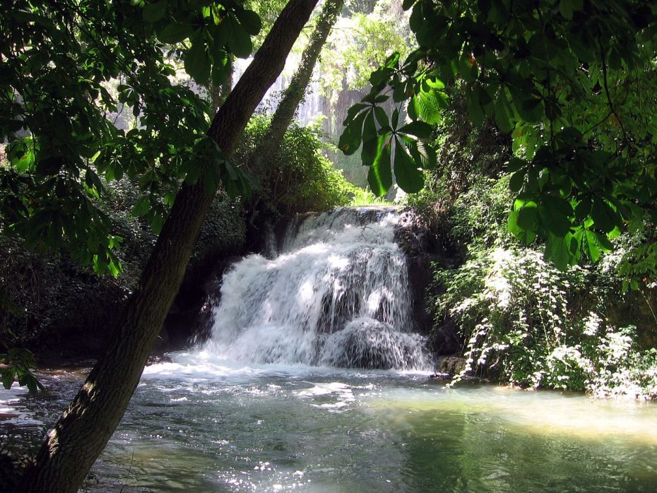 Cascadas en el Parque Natural Monasterio de Piedra, España