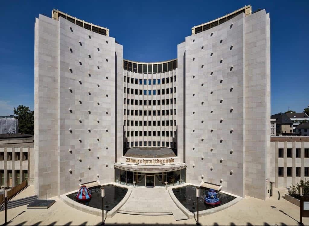 Cologne's 25hours Hotel The Circle is housed in a building straight out of a dystopian movie