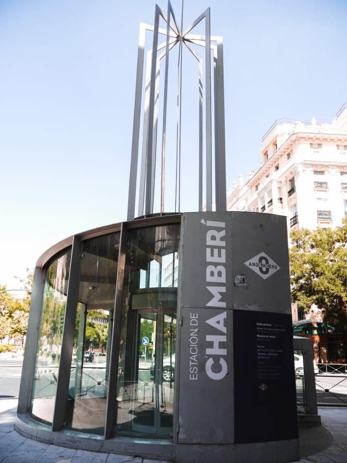 Estación de Chamberí Platform 0 - Exterior