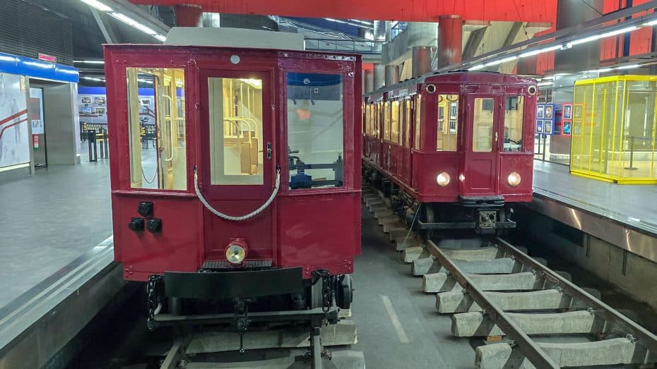 Madrid Metro's historic early 20th-century trains