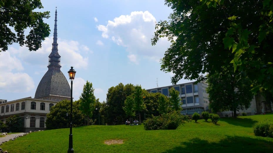 La Mole can be seen from many places around Turin