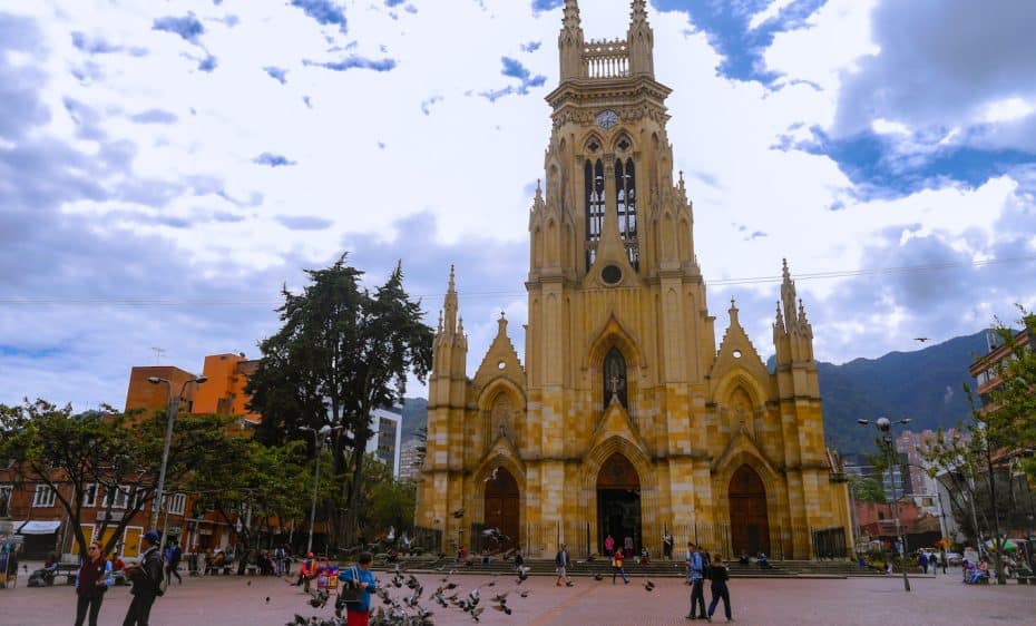 La Plaza de Lourdes es una de las más bellas de Bogotá