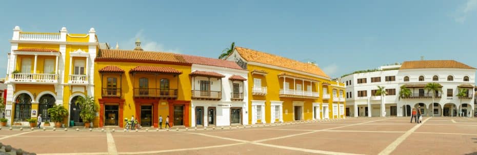 La Plaza de la Aduana es una de las más bellas de Colombia