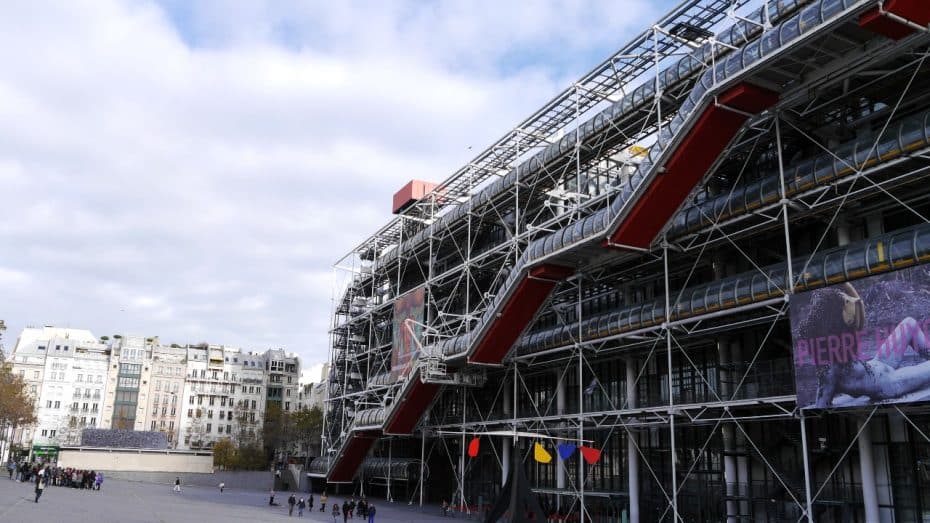 El Centre Pompidou es uno de los museos de arte moderno más importantes del mundo