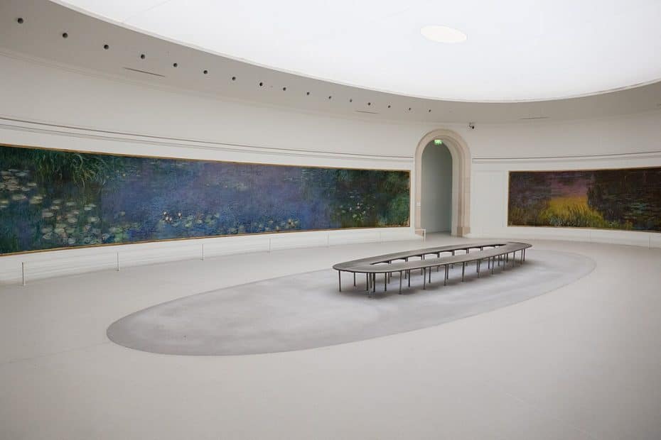 Los Nenúfares de Claude Monet expuestos en el Musée de l'Orangerie