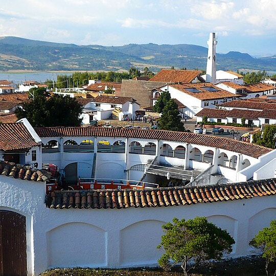 Guatavita is a quaint town near Bogotá