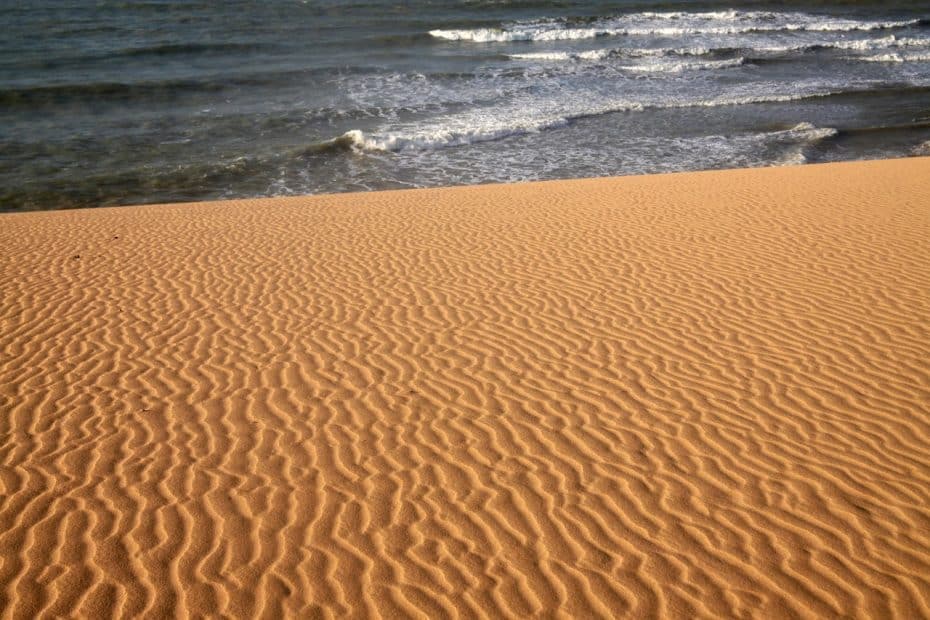 Paisaje desértico de La Guajira