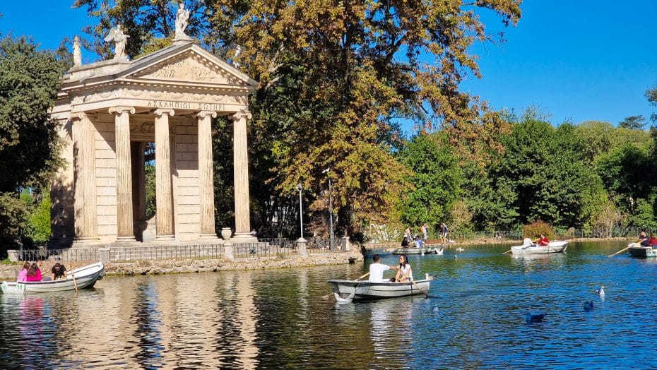 Parque de Villa Borghese, Roma