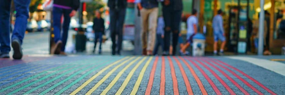 El Castro desborda color y orgullo: es uno de los barrios LGBTQ+ más icónicos del mundo.