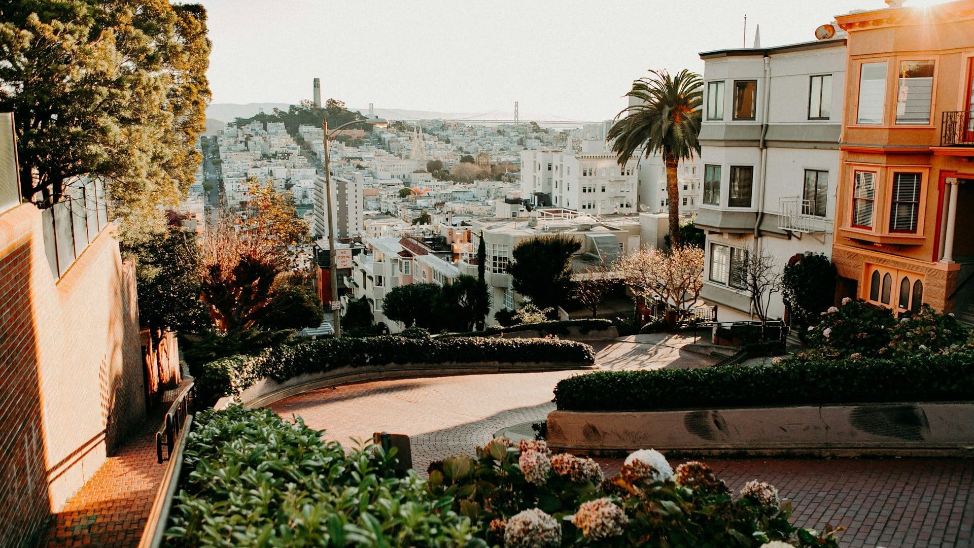 Vistas de Lombard Street