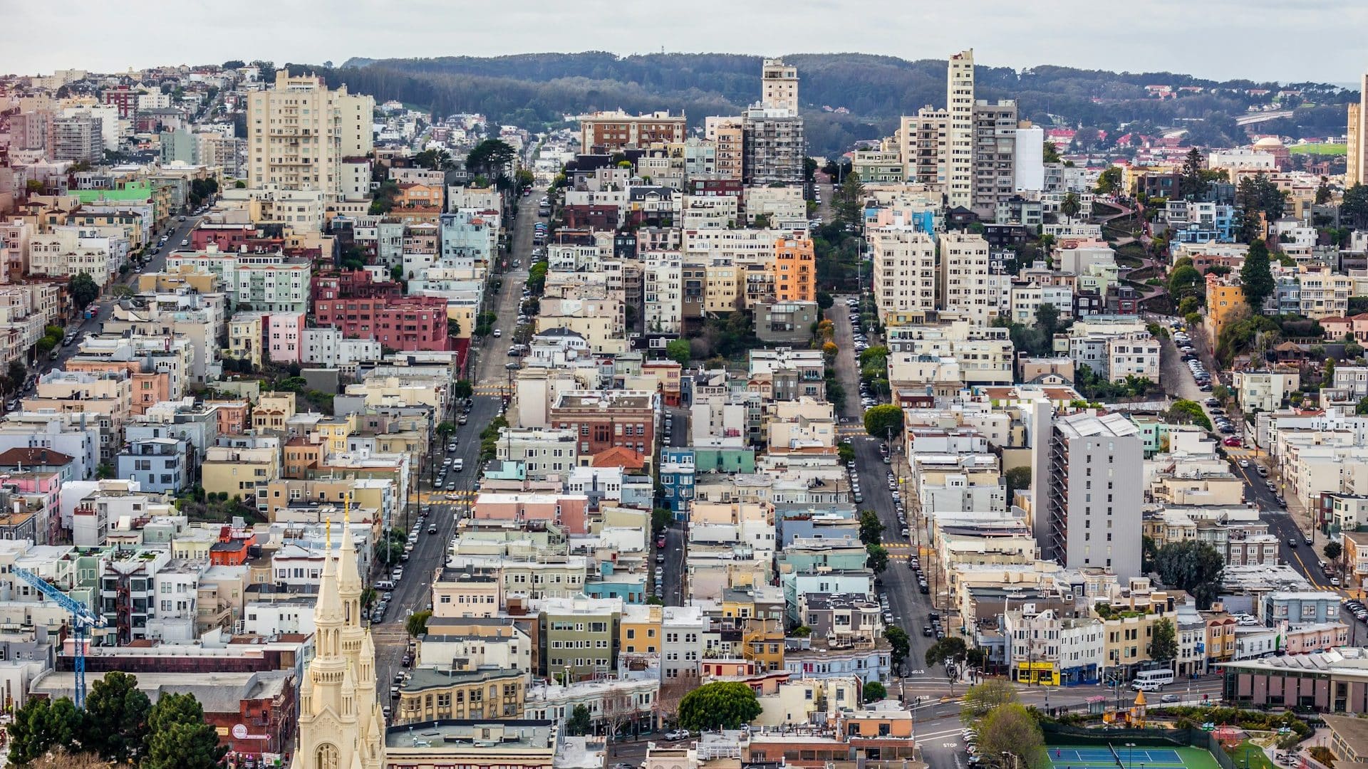 Nob Hill y Russian Hill son dos de las mejores zonas donde alojarse en San Francisco