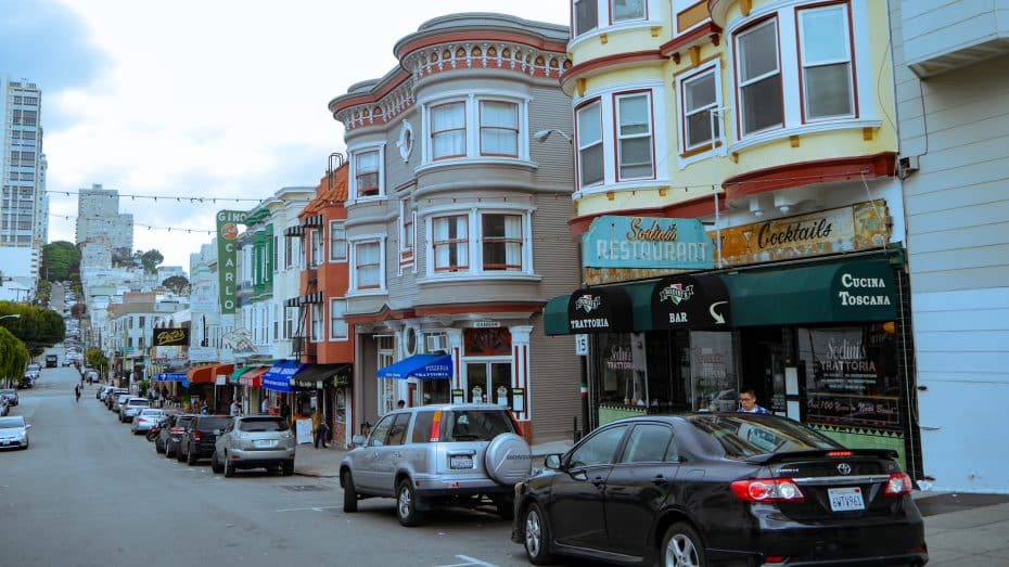 North Beach es conocida como la Pequeña Italia de San Francisco