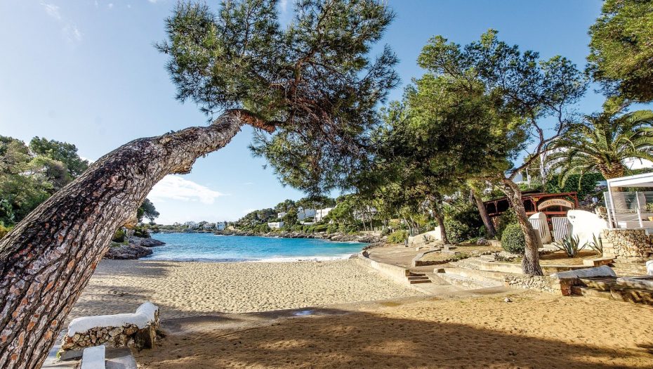 Una de las muchas calas que se encuentran cerca de Cala d'Or, Mallorca
