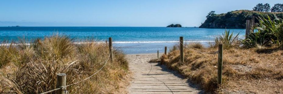 Mejores playas en la Isla Waiheke, NZ - Palm Beach