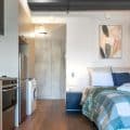 Cozy Studio - Private Balcony Bath and Tub
