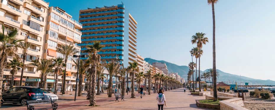 Los Boliches es un barrio ideal junto a la playa en Fuengirola