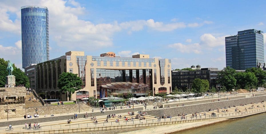 Deutz is one of the top areas to stay in Cologne for business travelers and major events