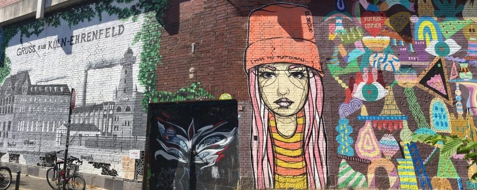 Ehrenfeld es uno de los mejores barrios donde alojarse en Colonia para vida nocturna alternativa y arte urbano