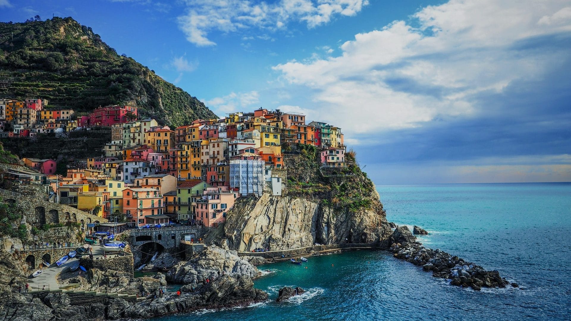 Stay in Cinque Terre for some of the most beautiful views in Italy
