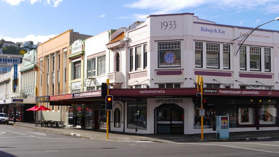 El centro de Napier es la mejor zona donde alojarse