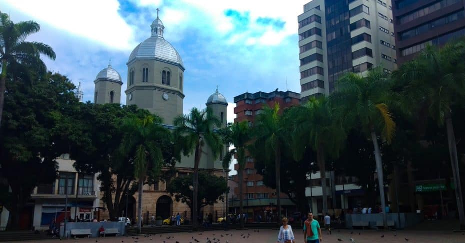 El centro es una de las mejores zonas donde alojarse en Pereira