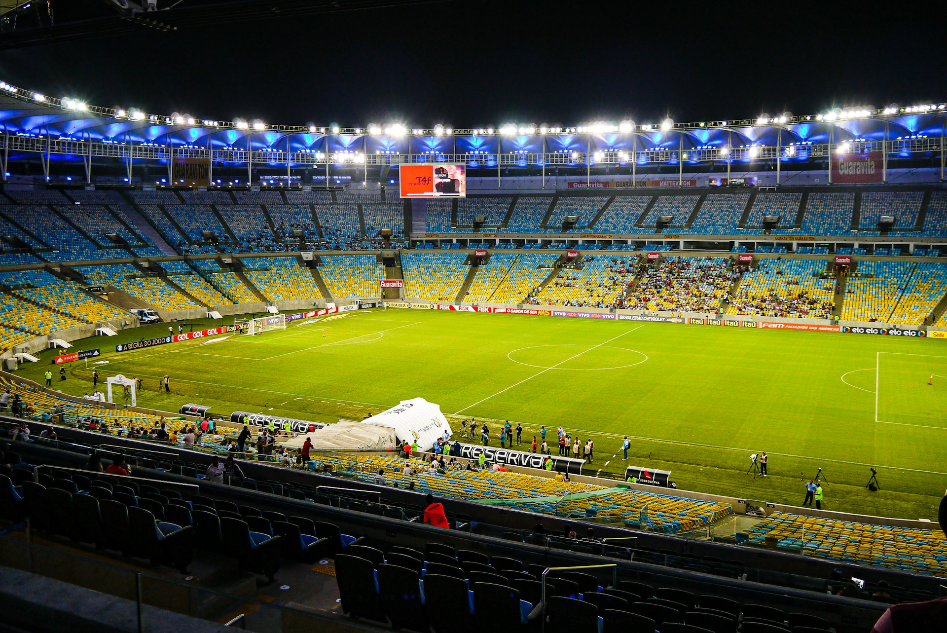 Lo Stadio Maracanã è considerato la cattedrale del calcio brasiliano