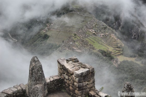 La cima del Huayna Picchu