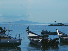 Barcas de pescadores en Juangriego