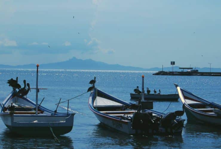 Barcas de pescadores en Juangriego
