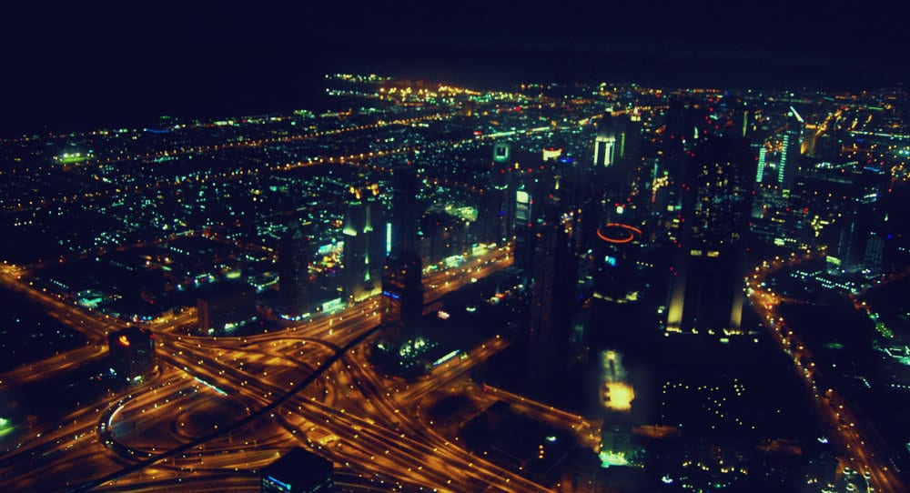 Vistas desde el mirador del Burj Khalifa
