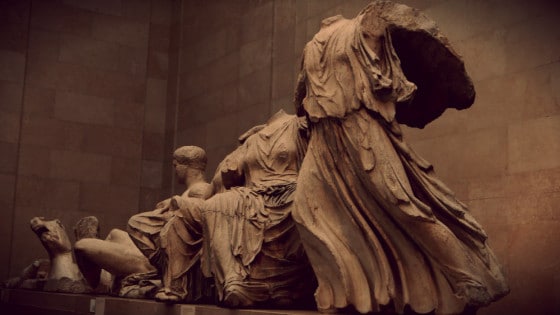 Friso del Partenón en el British Museum