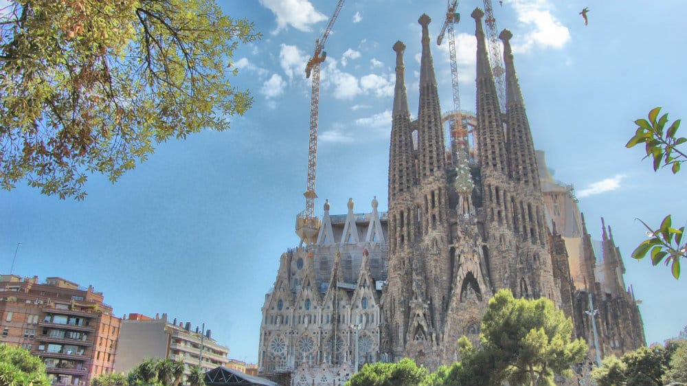 Mejores zonas para alojarse en Barcelona - Sagrada Familia