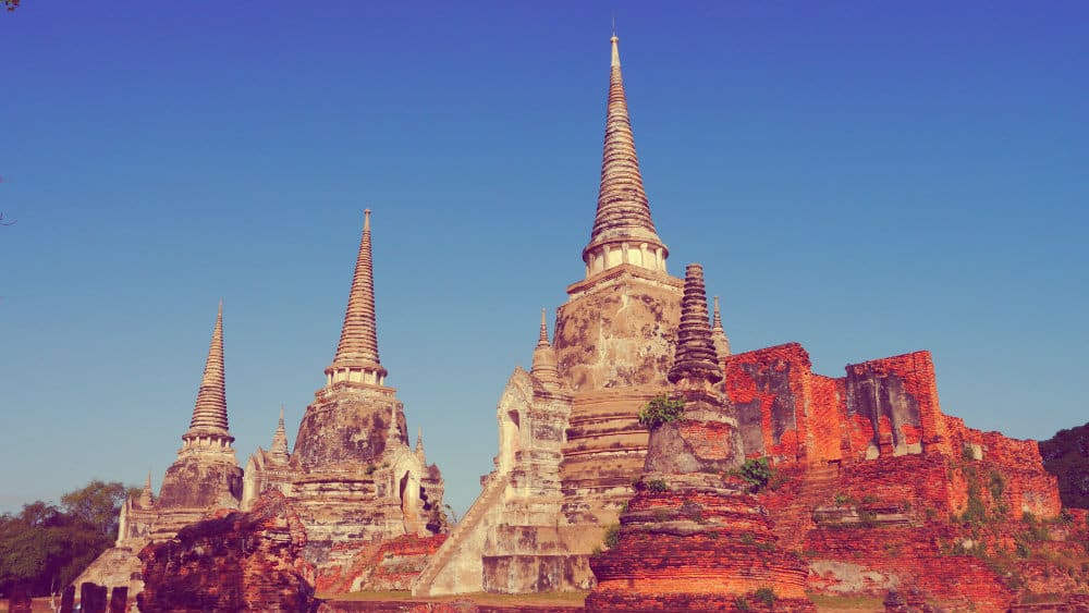 Wat Phra Si Sanphet de Ayutthaya